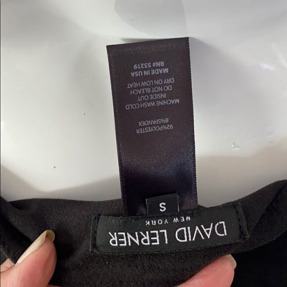 David Lerner Elliot Faux Suede Leggings - Picture 4 of 8